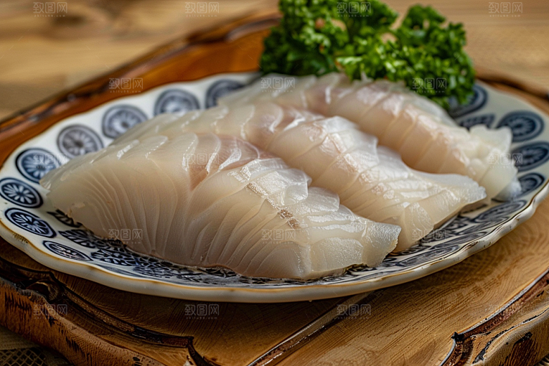 美味生鱼片鱼肉新鲜摄影图