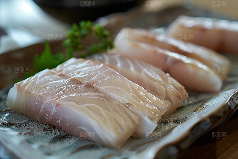 美味生鱼片美食海鲜摄影图