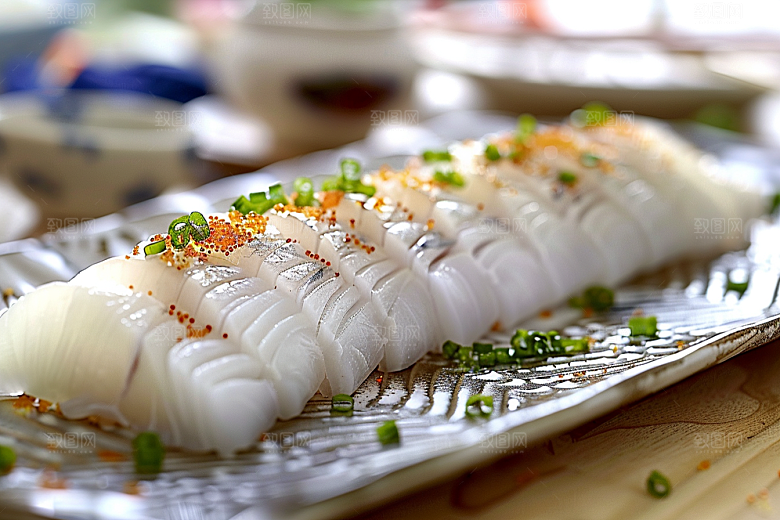 美味生鱼片美味食材摄影图