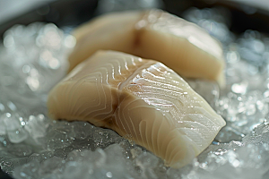 美味生鱼片刺身鱼生摄影图