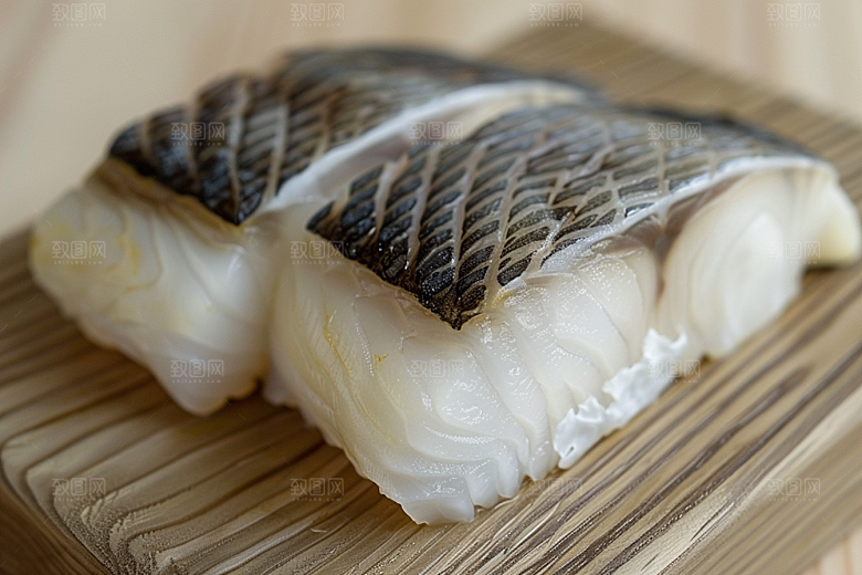 美味生鱼片海鲜刺身摄影图