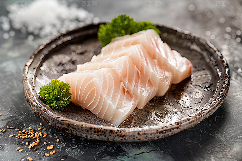 美味生鱼片高清食材摄影图