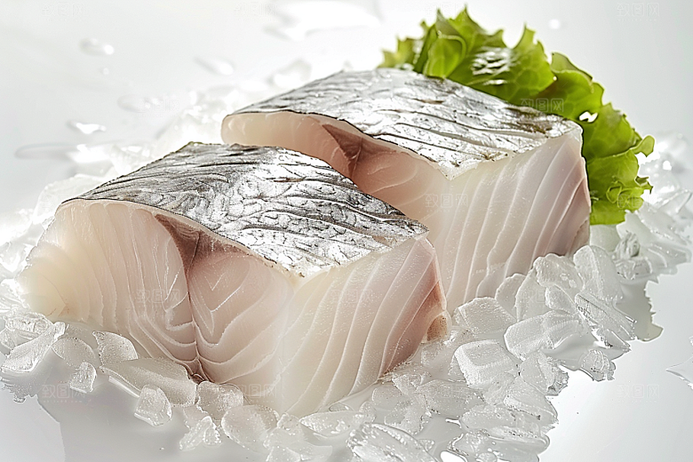 美味生鱼片鱼生鱼肉摄影图