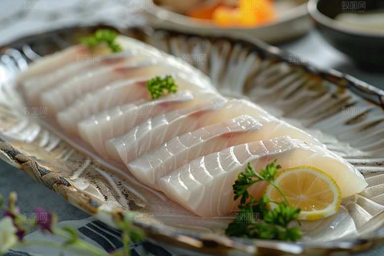 美味生鱼片高清食材摄影图