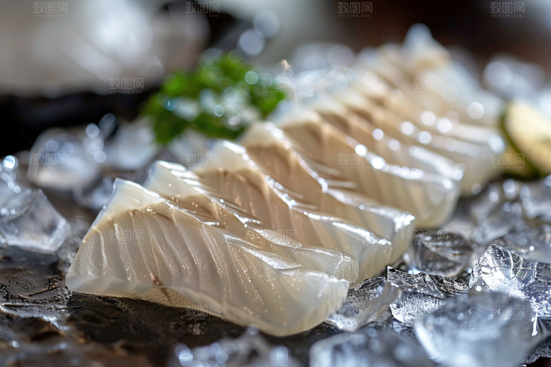 美味生鱼片美食美味摄影图