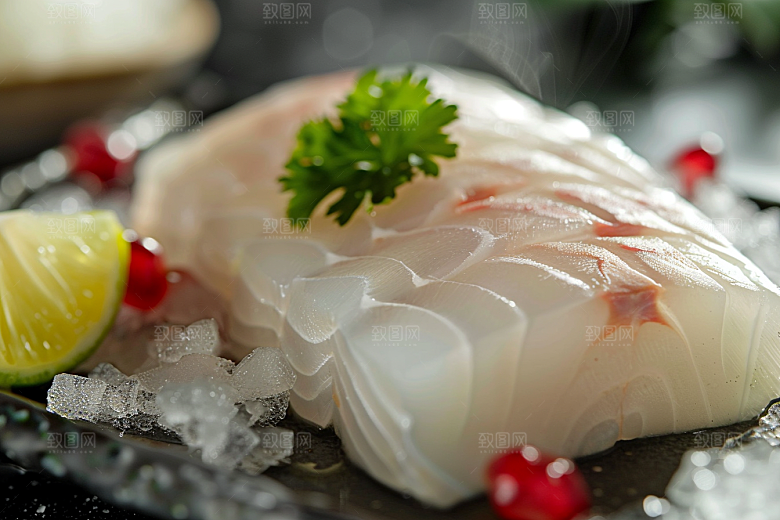 美味生鱼片食材美食摄影图