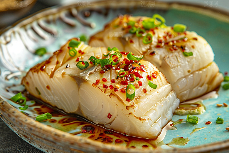 美味生鱼片食材刺身摄影图