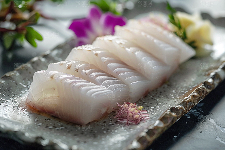 美味生鱼片美味食材摄影图