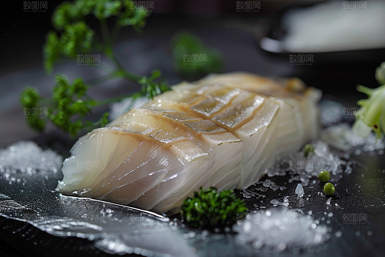 美味生鱼片美味鱼生摄影图