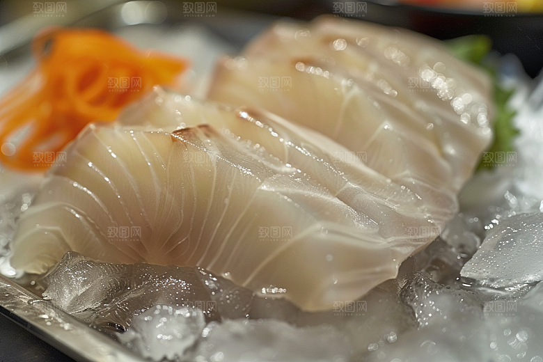美味生鱼片刺身日料摄影图