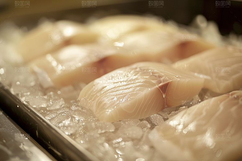 美味生鱼片日料高清摄影图