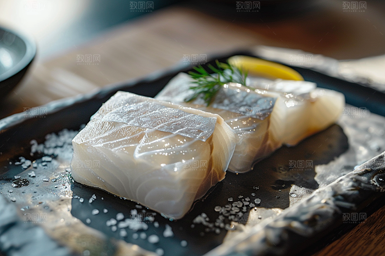 美味生鱼片刺身鱼生摄影图