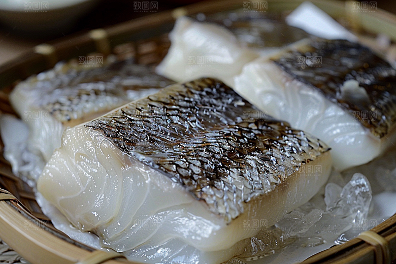 美味生鱼片刺身鱼生摄影图