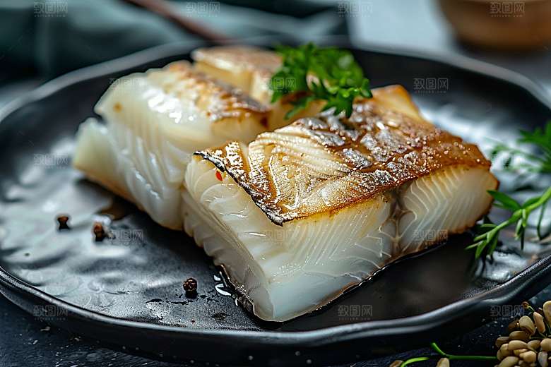 美味生鱼片日料冰箱摄影图