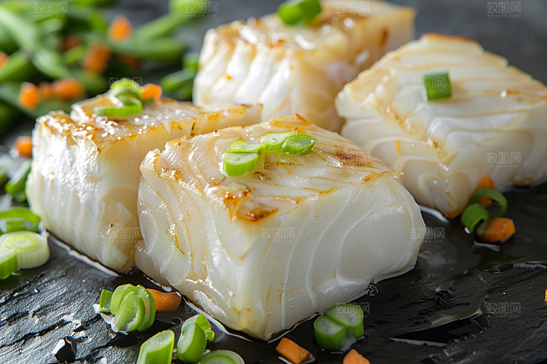 美味生鱼片刺身美味摄影图