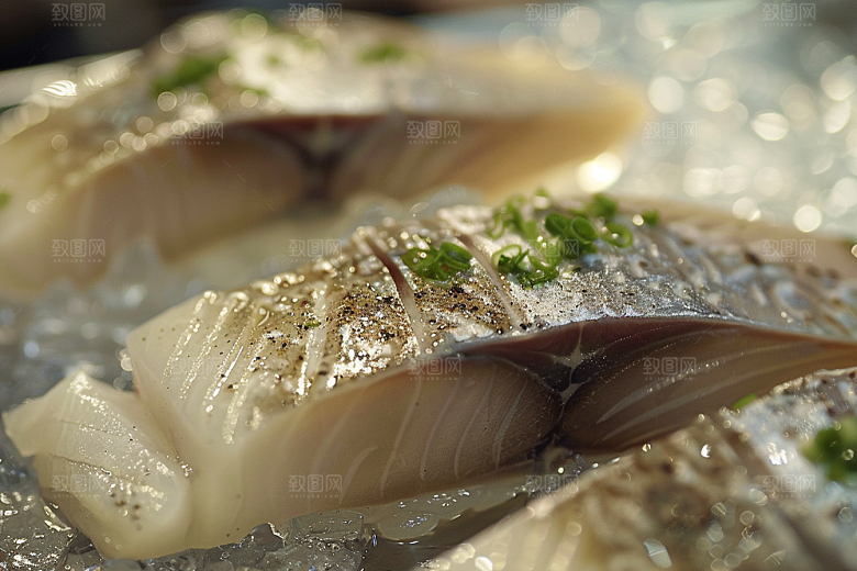 美味生鱼片海鲜高清摄影图