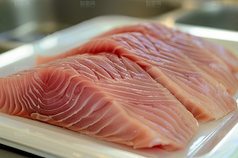 美味生鱼片新鲜海鲜摄影图