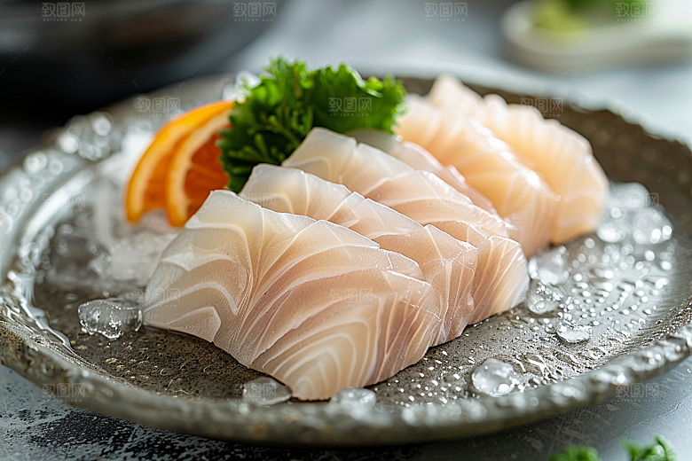 美味生鱼片美食美味摄影图
