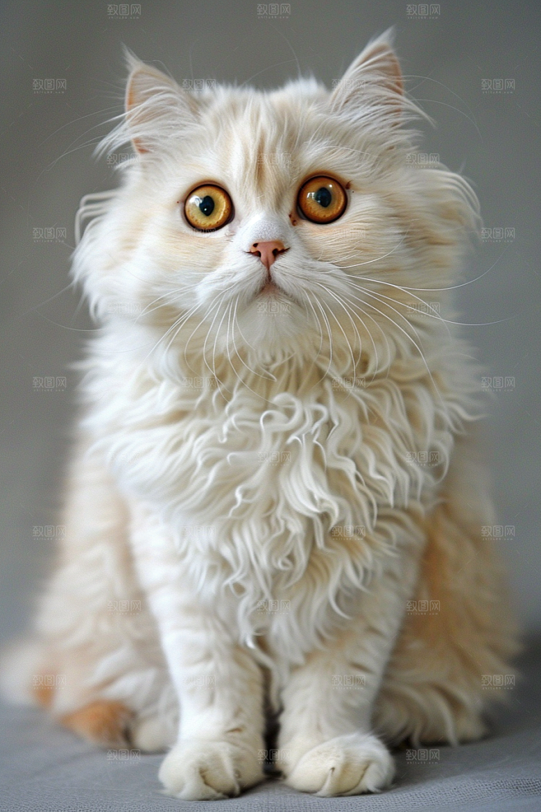 缅因猫养宠宠物猫摄影图