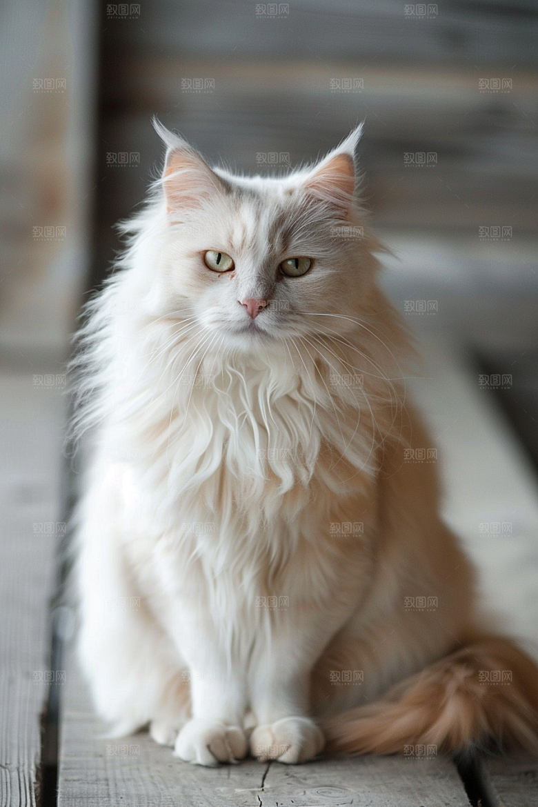 缅因猫小动物高清摄影图