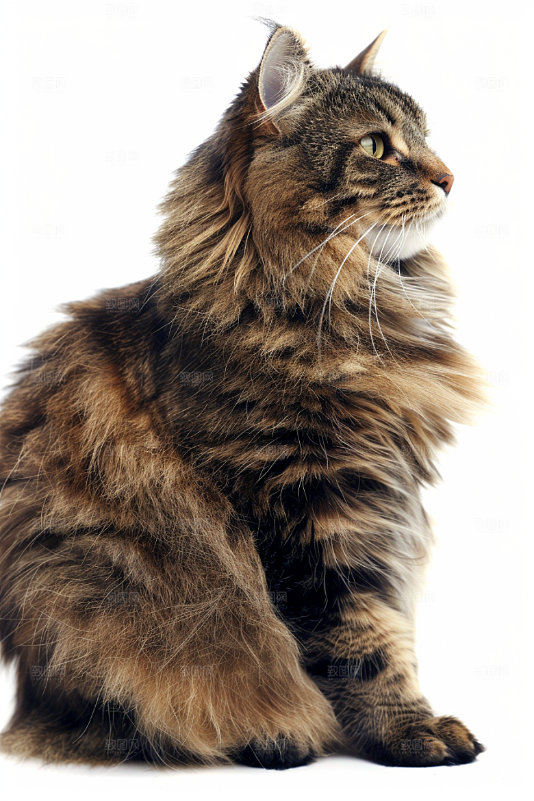 缅因猫品种猫高清摄影图