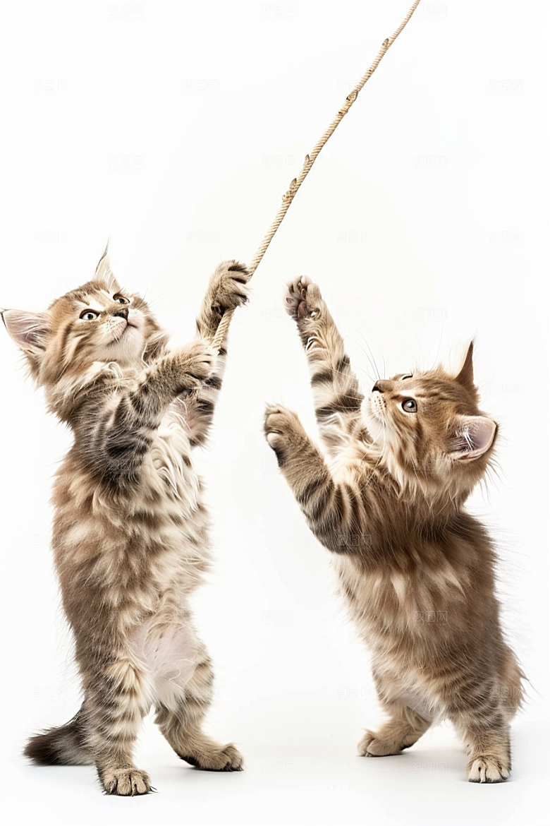 缅因猫宠物猫家居生活摄影图