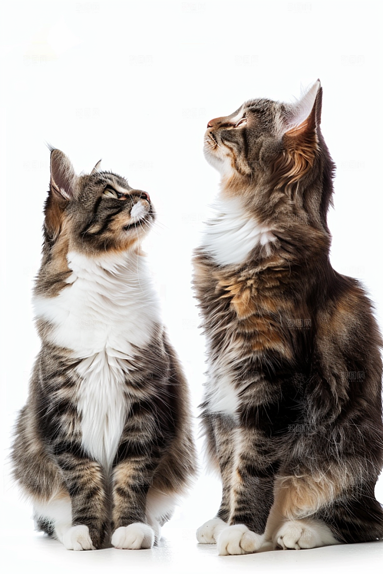 缅因猫宠物猫品种猫摄影图