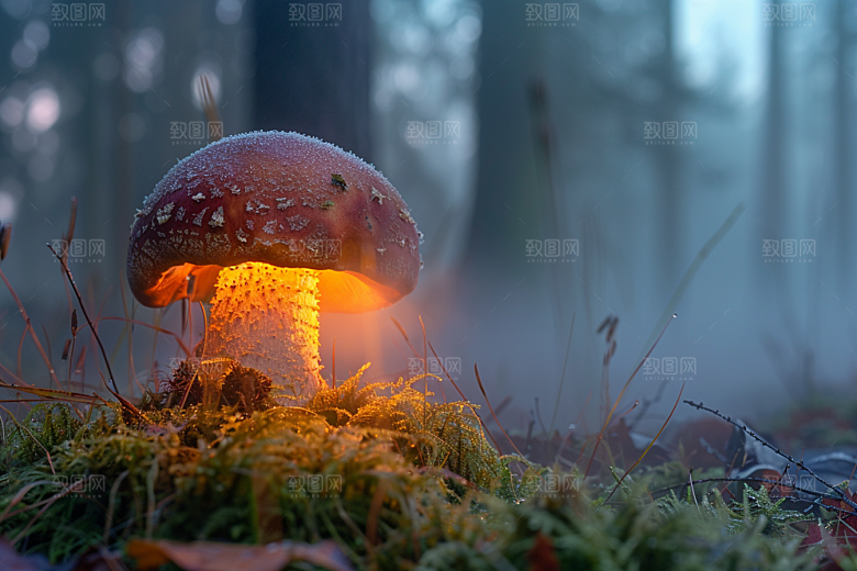 蘑菇高清山珍摄影图