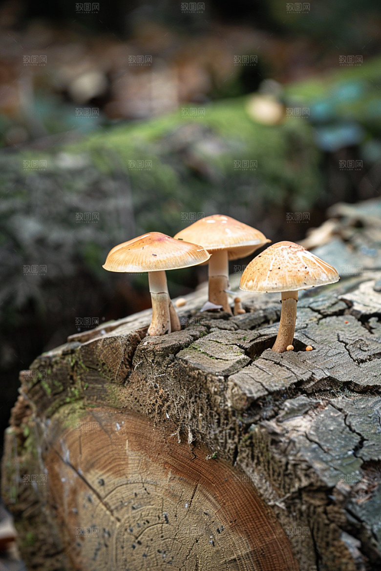蘑菇山珍食材摄影图