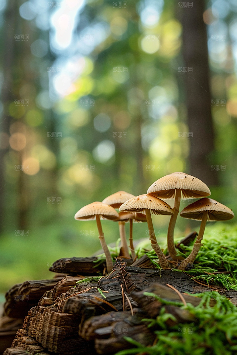 蘑菇菌子新鲜摄影图