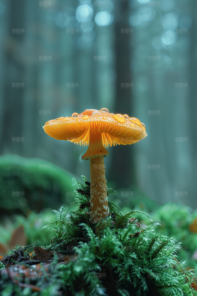 蘑菇新鲜树林摄影图