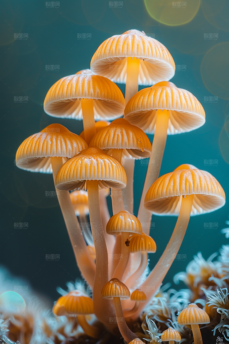 蘑菇鲜美山林摄影图