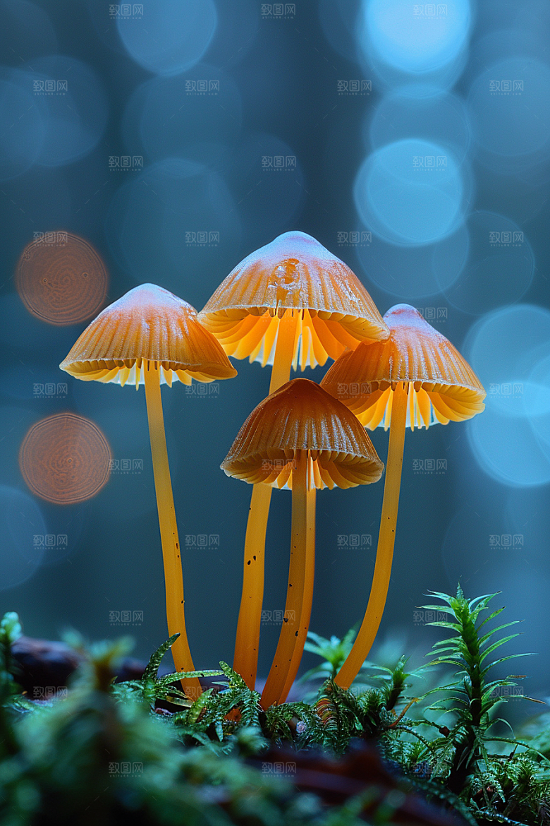 蘑菇山珍自然摄影图