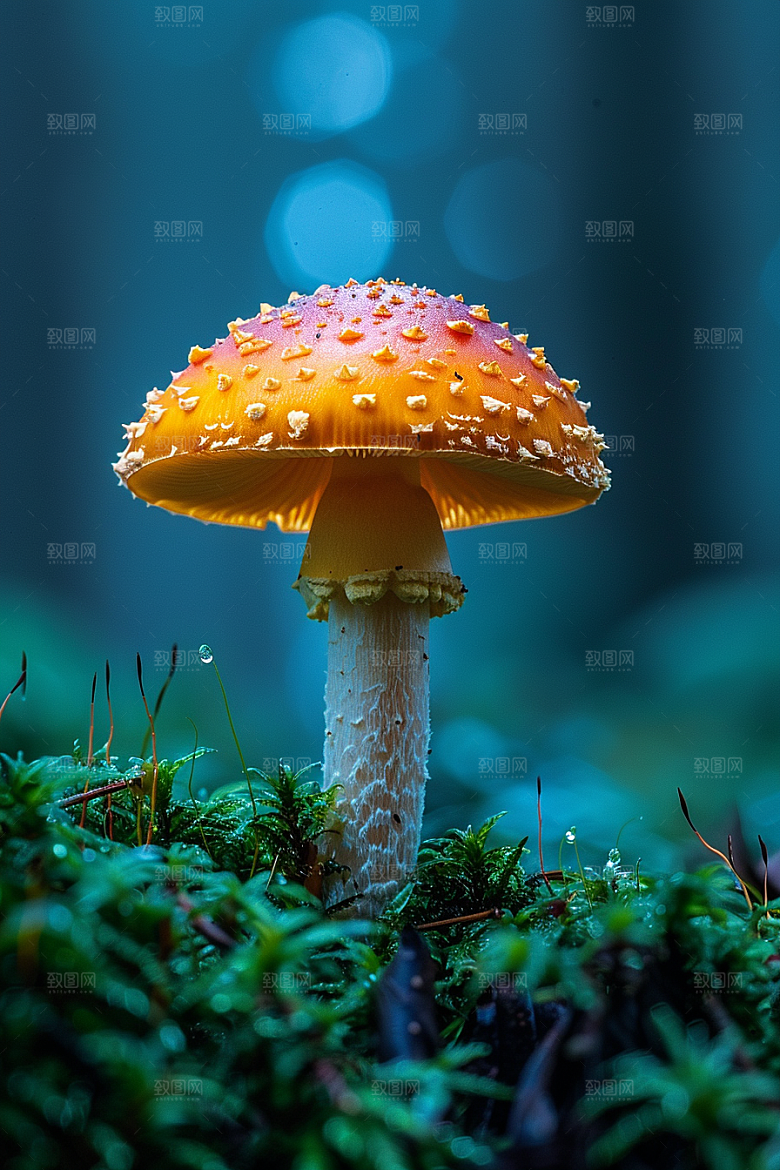 蘑菇云南自然摄影图
