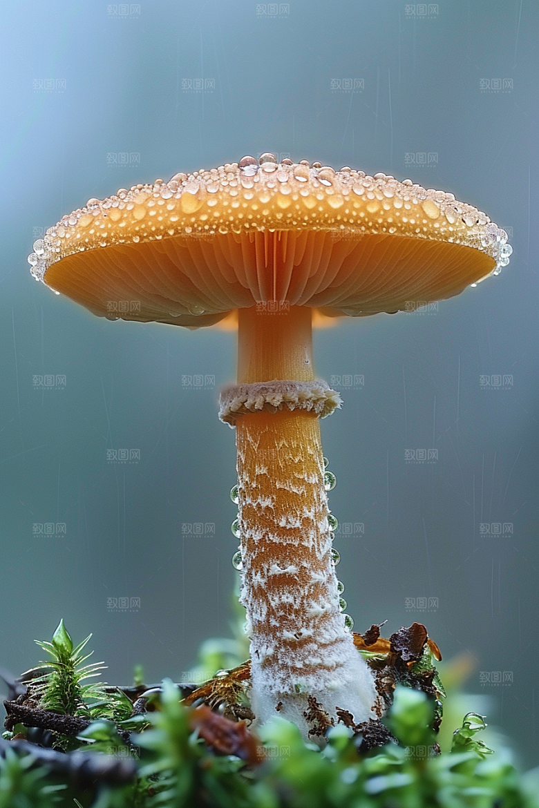 蘑菇树林菌菇摄影图