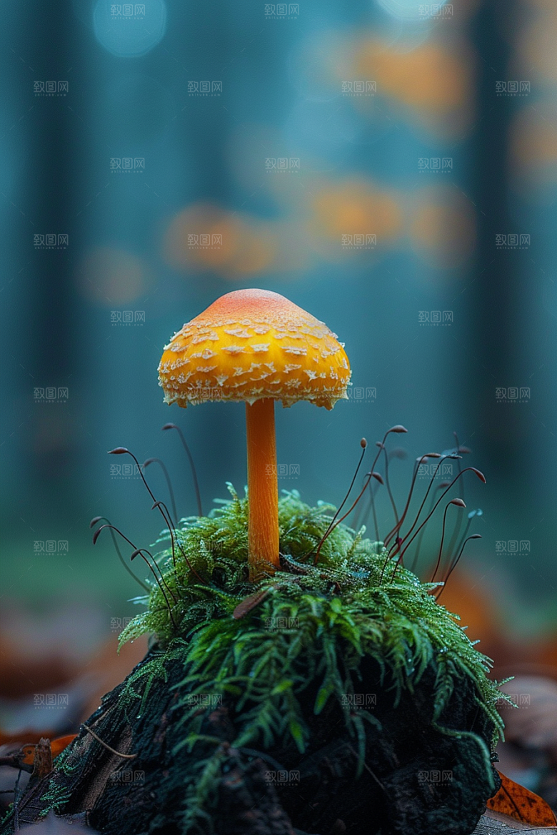 蘑菇鲜美菌菇摄影图