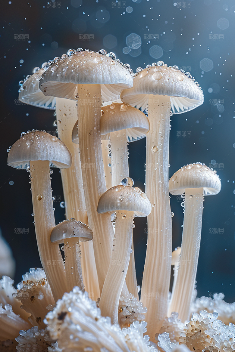 蘑菇山珍高清摄影图