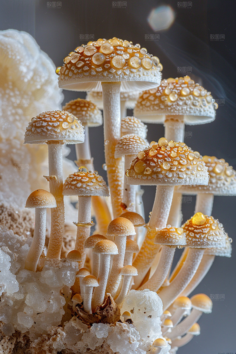蘑菇食材美味摄影图