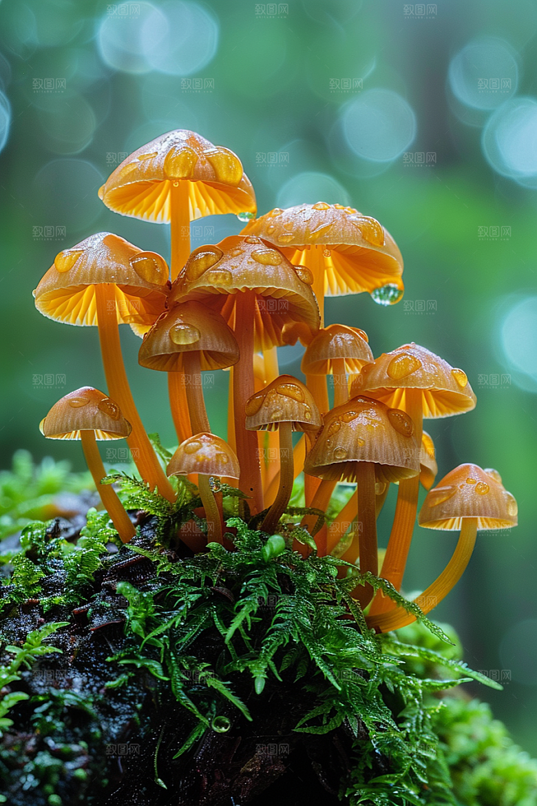 蘑菇菌菇高清摄影图