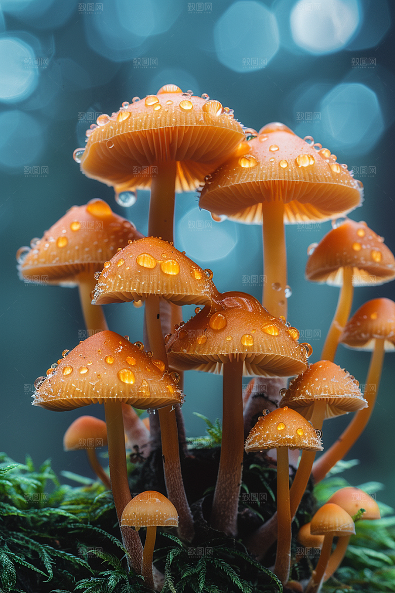 蘑菇清新高清摄影图