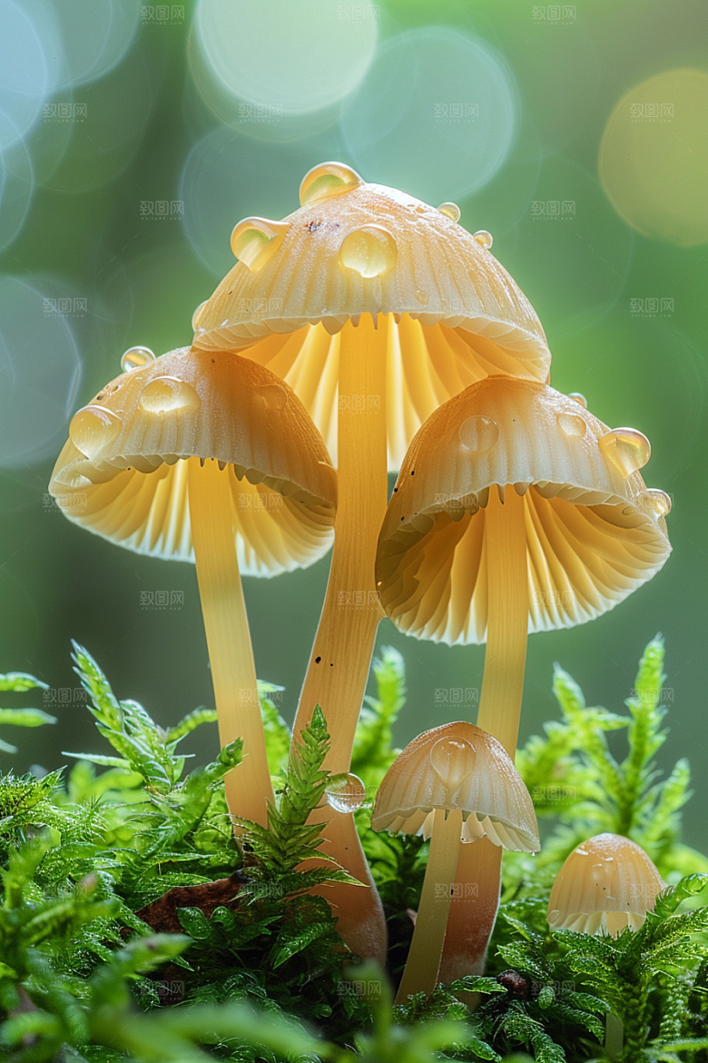 蘑菇清新高清摄影图