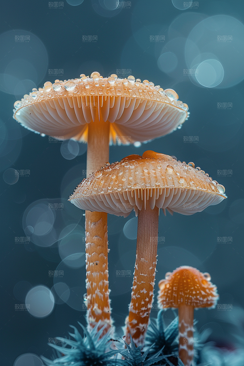 蘑菇鲜美新鲜摄影图