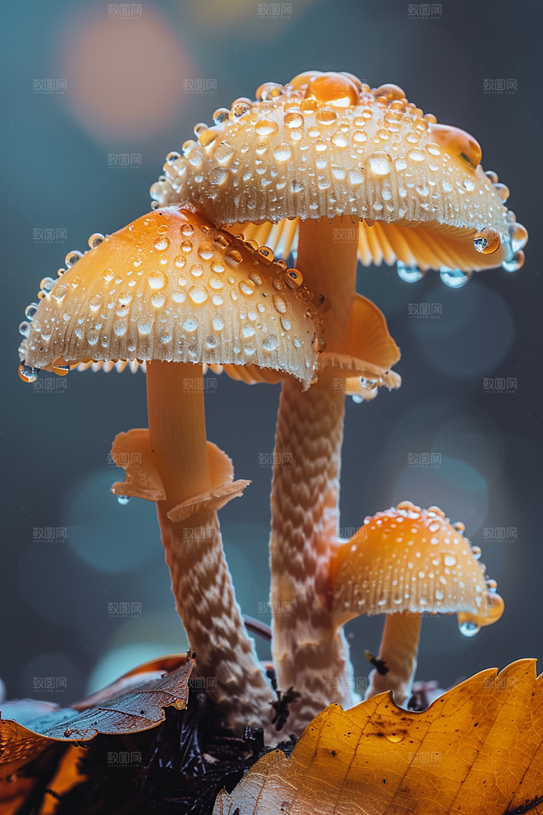 蘑菇鲜美自然摄影图