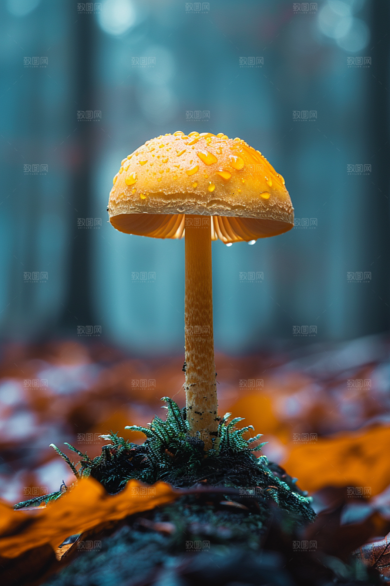 蘑菇新鲜山林摄影图