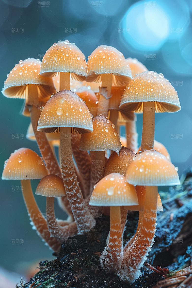 蘑菇清新菌菇摄影图