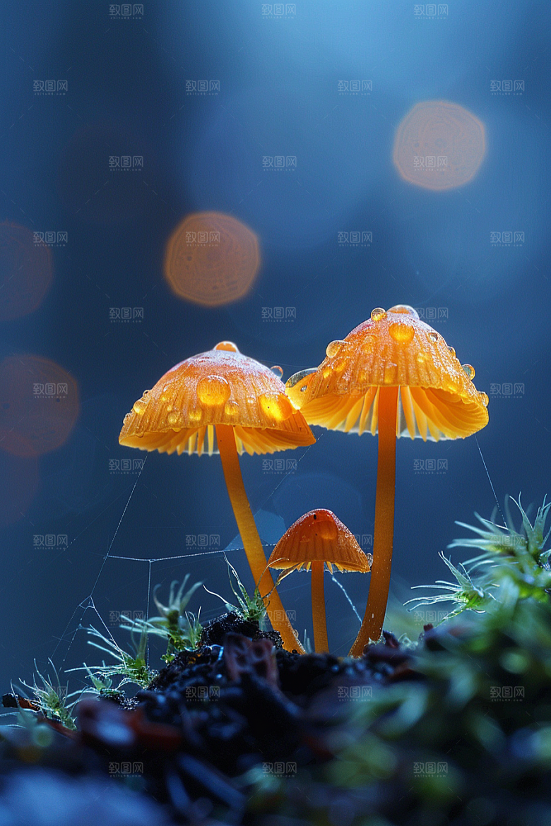 蘑菇山珍美味摄影图