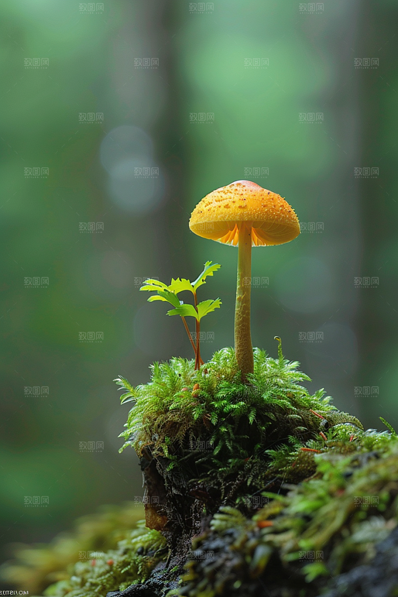 蘑菇鲜美新鲜摄影图