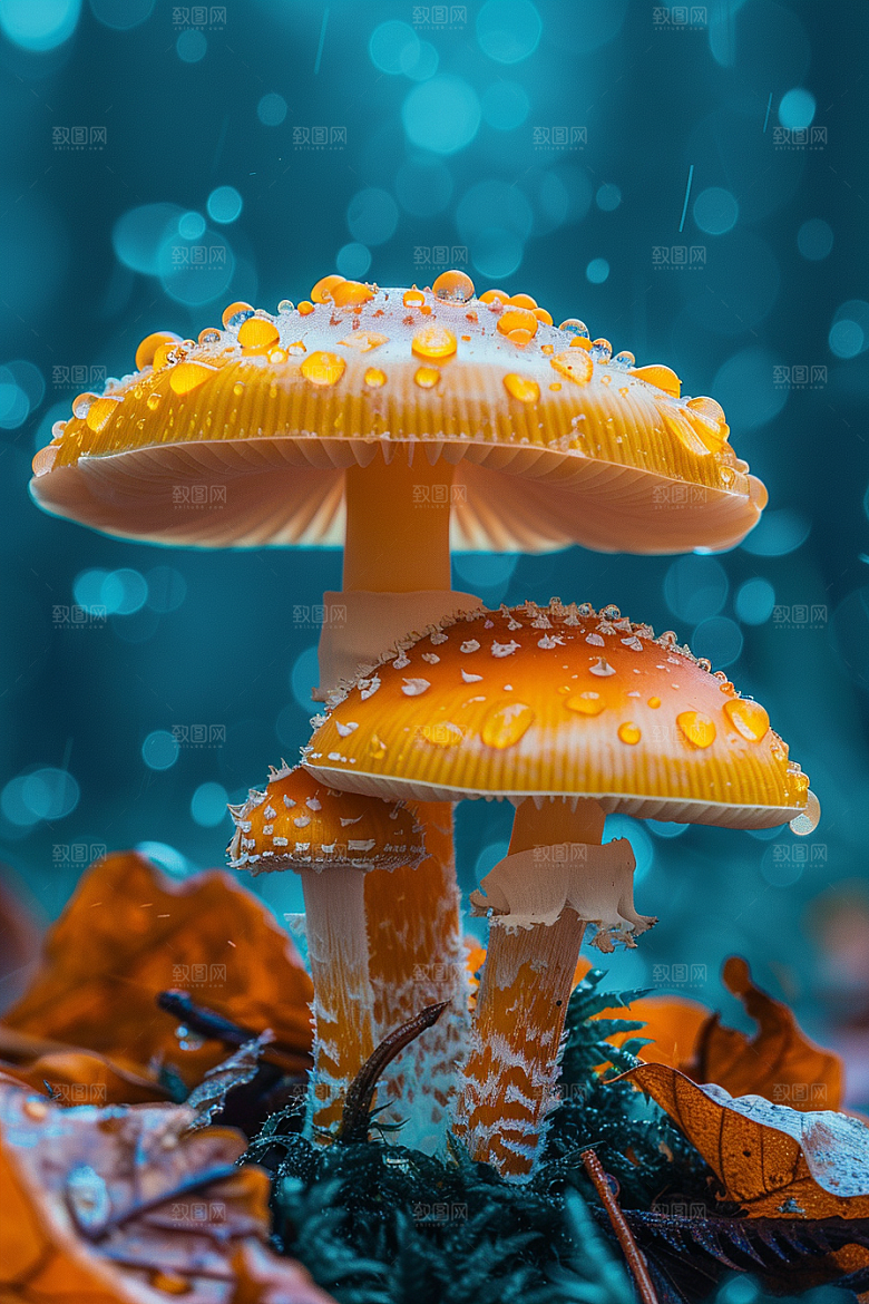 蘑菇美味自然摄影图