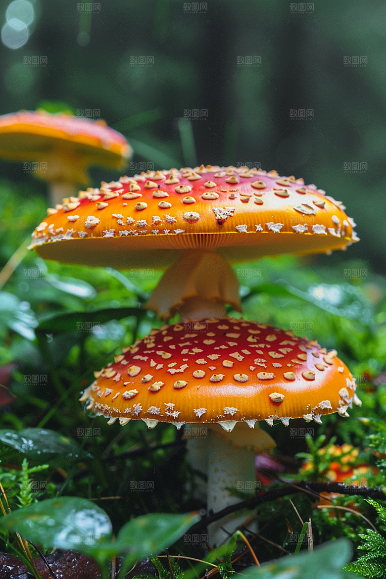 蘑菇菌菇鲜美摄影图