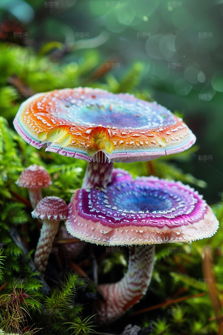 蘑菇自然鲜美摄影图